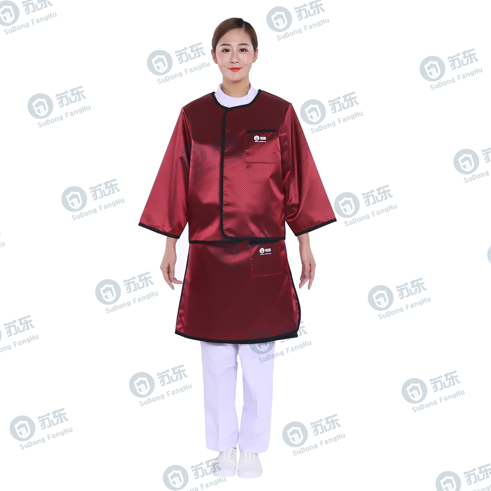 9176-菱形紅分體長袖-正面