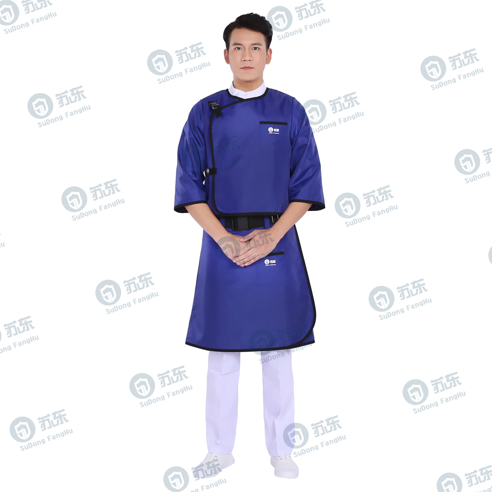 9253-寶藍分體短袖-正面