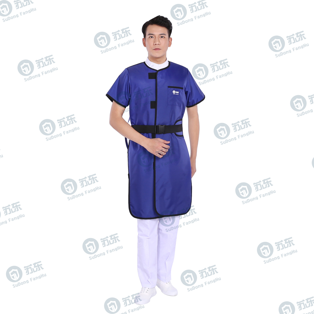 9510-寶藍色連體短袖-正面