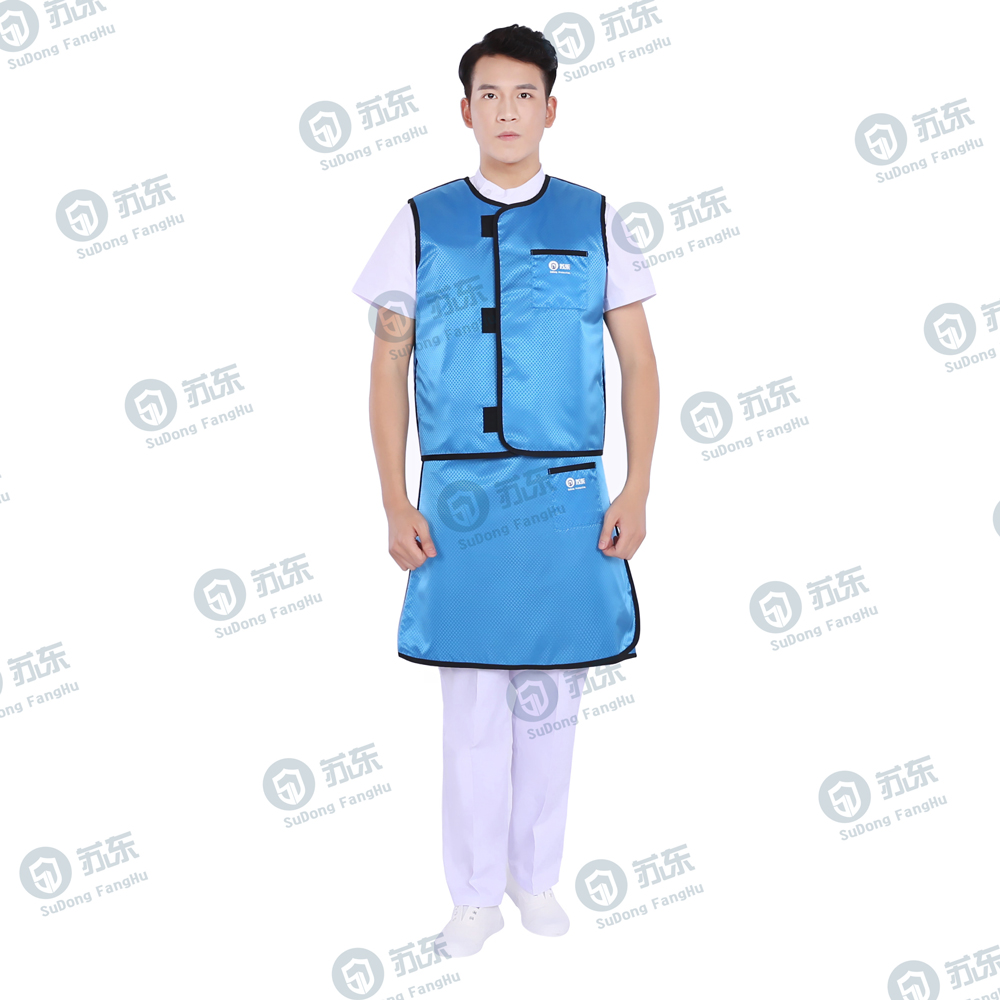 9559-新款菱形天藍(lán)分體無(wú)袖-正面